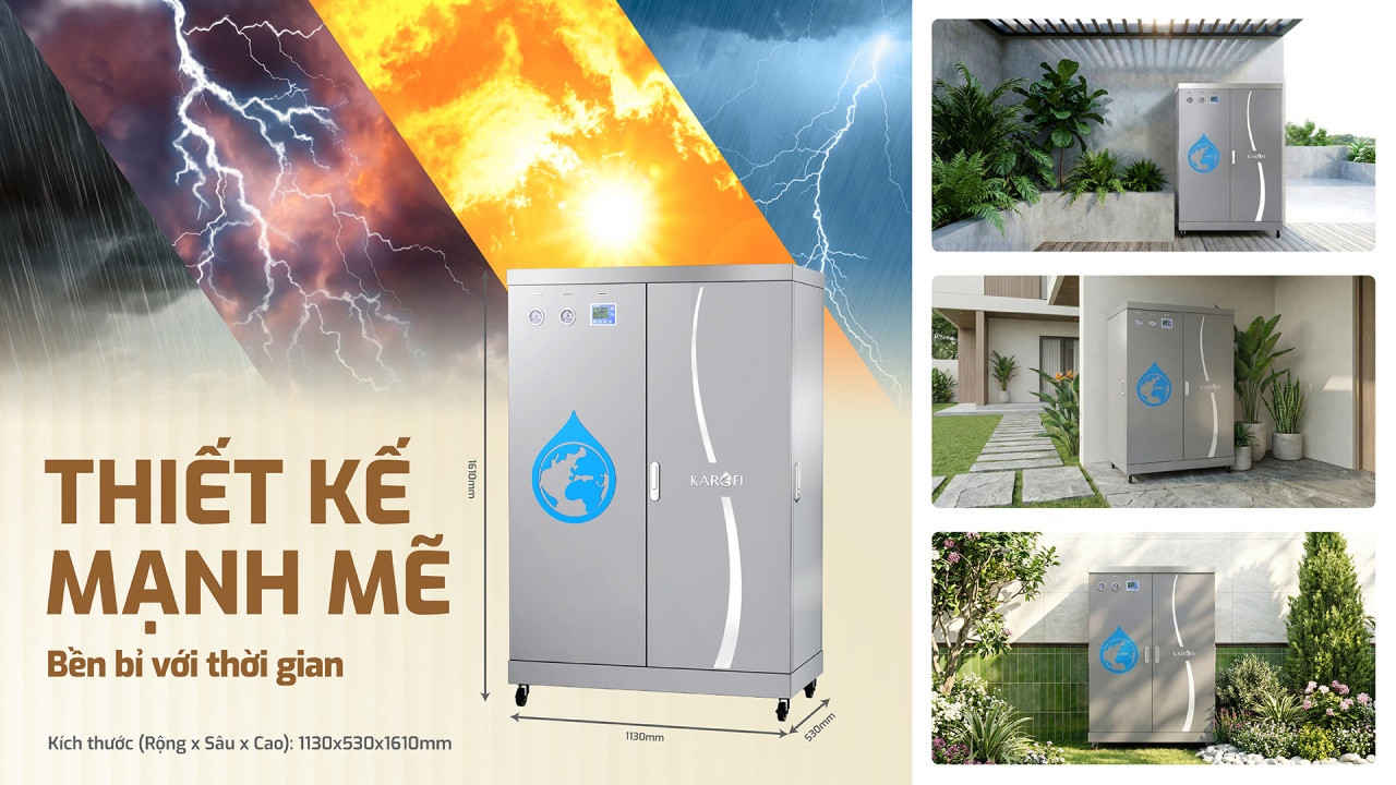 Máy lọc nước tổng đầu nguồn Karofi KTF - 552